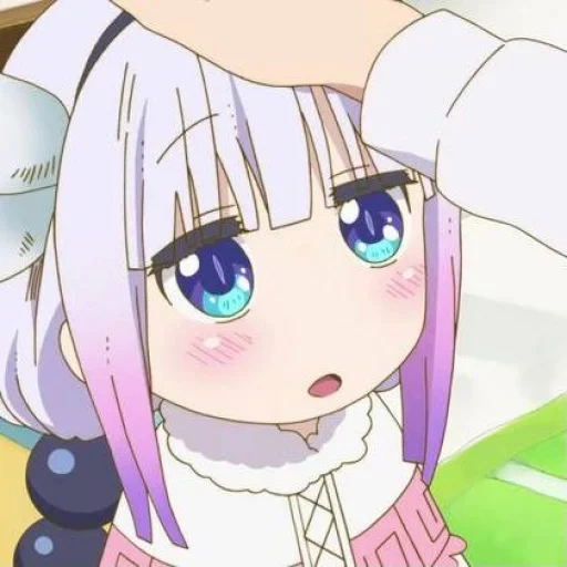 kanna, канна камуи, kanna kamui, персонажи аниме, kobayashi san chi