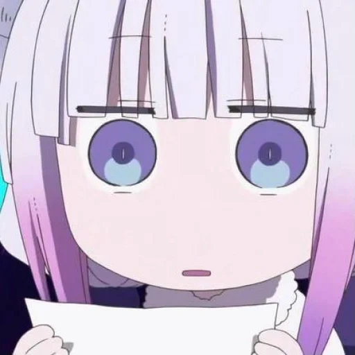 twitch.tv, animation meme, kanna kamui, cartoon character, dragon maid of kobayashi sanjiangyuan