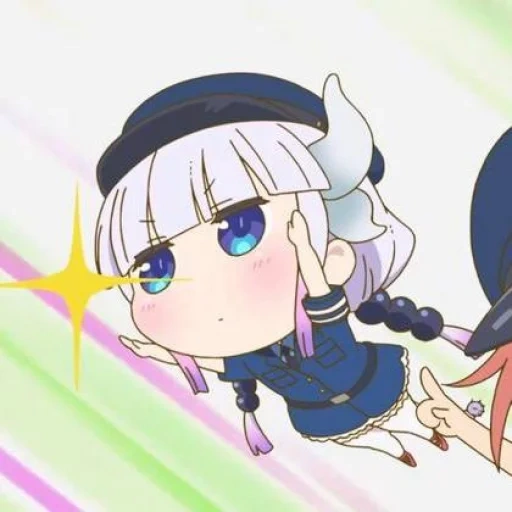 kanna kamui, mlle kobayashi, la femme de chambre de kobayashi, kanna kamui police, la servante dragon de kobayashi