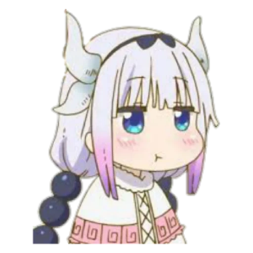 kanna, kanna kamui, cannes shenjing, anime kobayashi cannes, pembantu kecantikan kobayashi