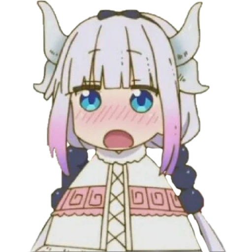 kanna kamui, anime kobayashi, maid kobayashi, dragon maid kobayashi, dragon maid of cobiasshi anime