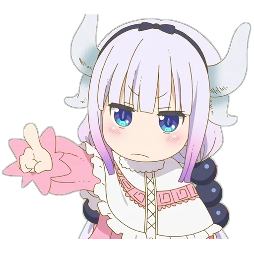 kobayashi, kanna kamui, señorita kobayashi, kobayashi cannes, anime de dragon maid