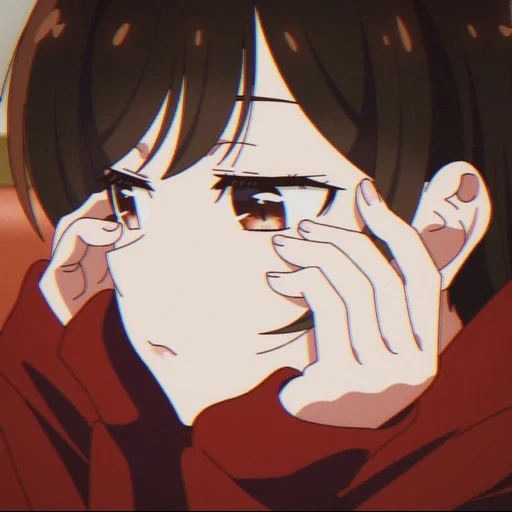 anime, picture, looks anime, mizuhara chizuru, mizuhara chizura is crying