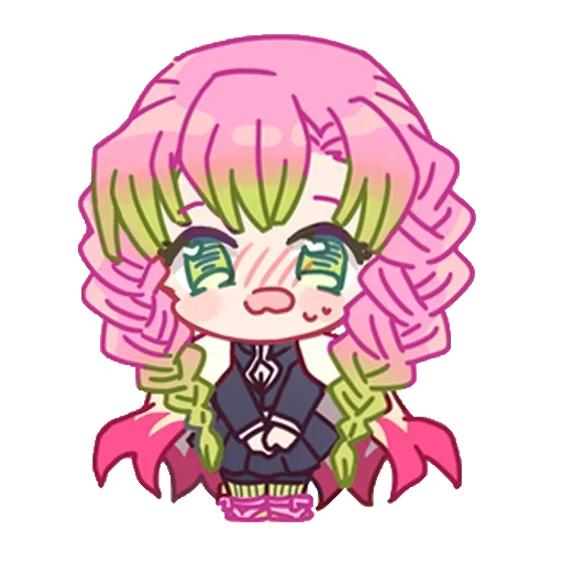 chibi, anime fofo, personagens de anime, anime desenhos fofos, mitsuri kanrodi chibi