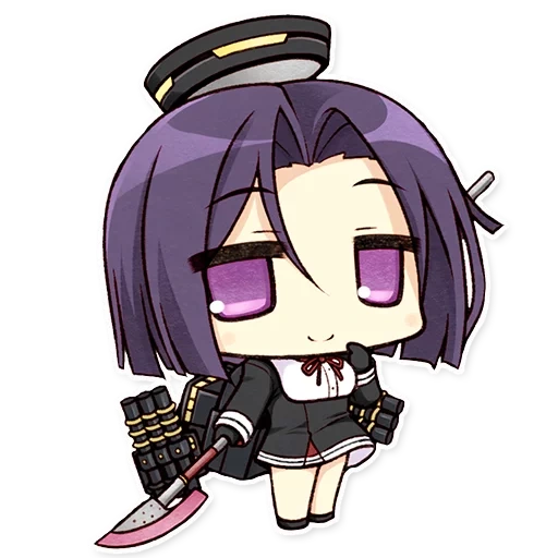 чиби, kantai collection, kantai tatsuta chibi