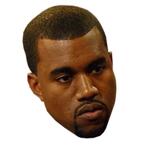 people, kanye west, kanye avatar, beard patch, kanye west face