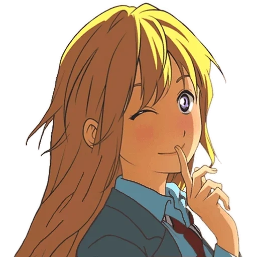 токио, 21 июня, рисунок, девушки аниме, kaori miyazono render