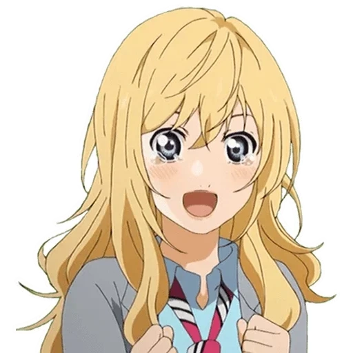 lindo anime, kaori icons, chica de animación, papel de animación, tu mentira de abril