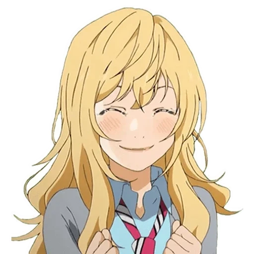 miyano kaoru, miyazono kaori, cartoon characters, your april lies, the lies you smoked in april