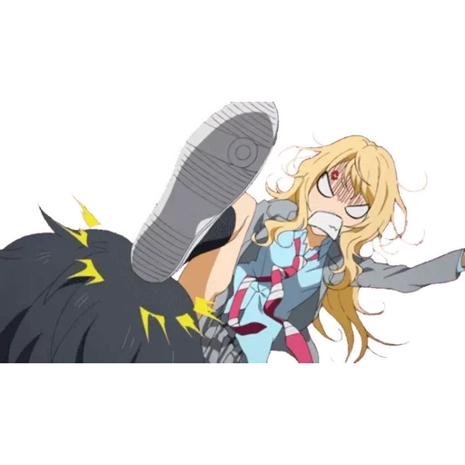 anime, animación, chica de animación, papel de animación, jaune arc x yang xiao long