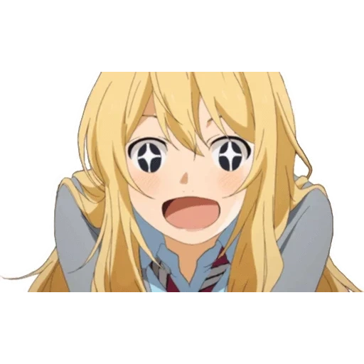 dentsu anime, anime girl, kaori miyazono, cartoon characters