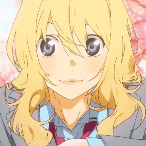 animación, miyazono kaori, tu mentira de abril, sonrisa de miyazong, tu mentira de abril palace