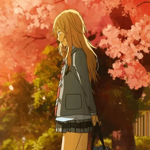 kaori miyazono, kebohongan april, kebohonganmu di bulan april, sampul kebohongan april anda, musim semi tanpamu