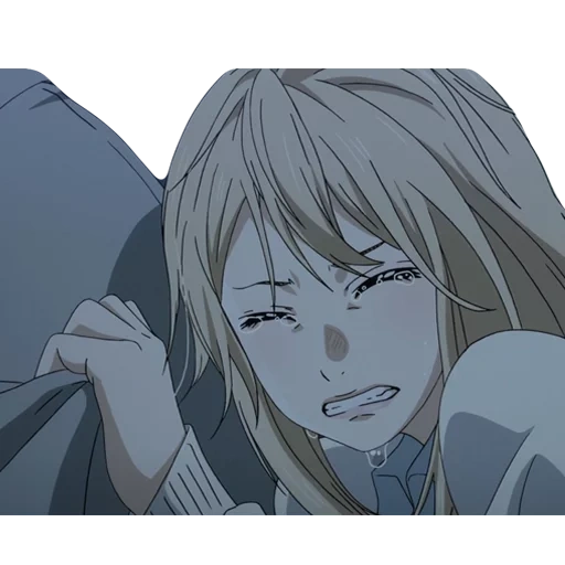young woman, anime tears, sad anime, beautiful girls, sad anime girl