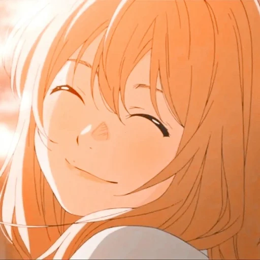 sorriso anime, miyadzono kaori, kaori sorride, kaori miyadzono sorride, kaori miyadzono sorride