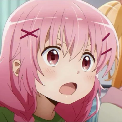 anime, anime kawai, anime yang indah, anime merah muda, karakter anime