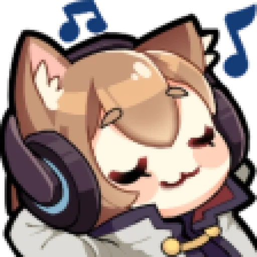 emote, animation, lovely cartoon, discord server, watch the pioneer lovely art