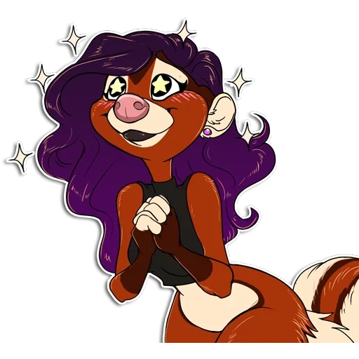 аниме, alicia acorn салли, carmelita fox limpurtikles