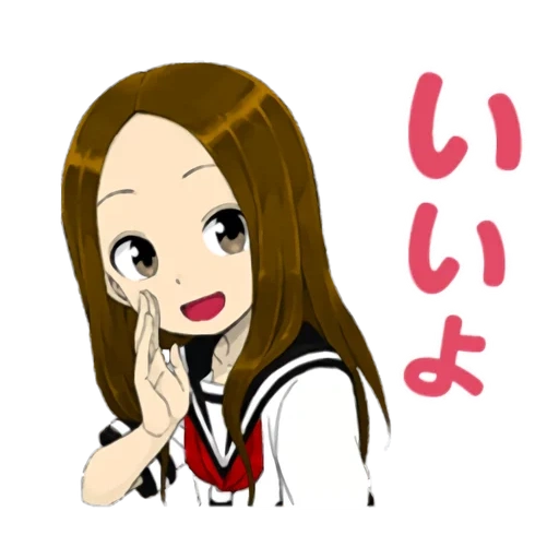 la figura, takagi takashi, anime girl, immagini di anime