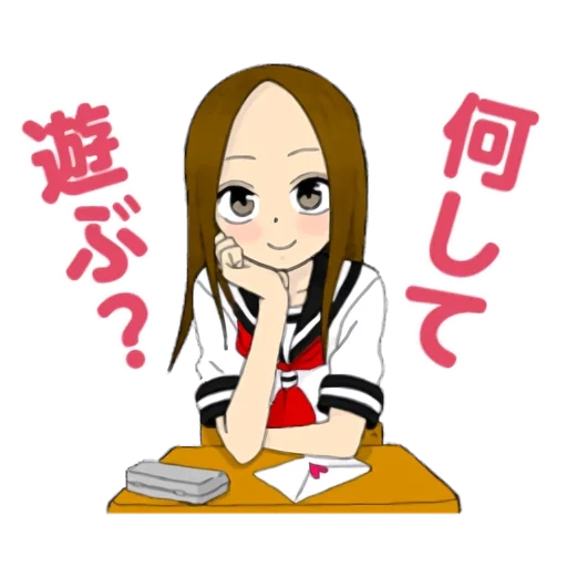 la figura, takagi takashi, anime girl, i personaggi degli anime