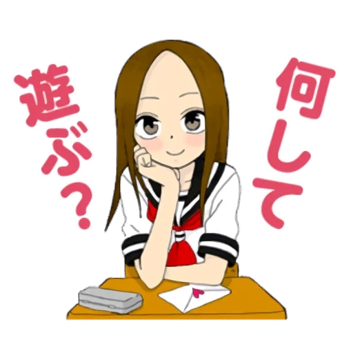 gambar, takagi chan, gadis anime, karakter anime