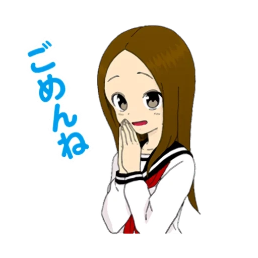 bild, takagi chan, anime mädchen, der anime ist wunderschön, anime zeichnungen von mädchen