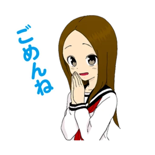 figure, takagita, anime girl, cartoon beauty, cartoon girl