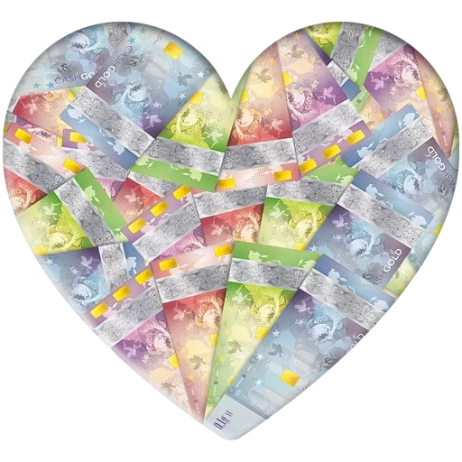 heart, cardiac background, puzzle heart, heart space emoji, heart-shaped crystal color