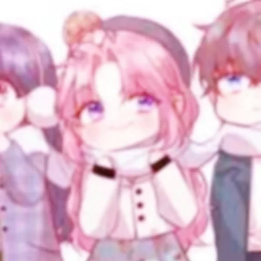 anime süß, nur natsuki, anime süße zeichnungen, monica yuri natsuki saiori, monica yuri natsuki saori chibi