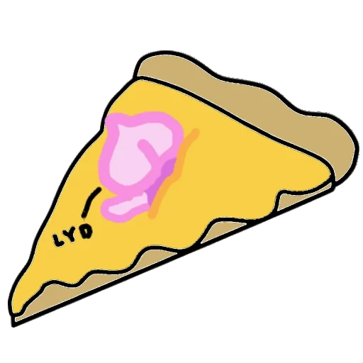 la pizza, pizza slice, pizza clippert, la pizza dei cartoni animati, un pezzo di pizza klipatt
