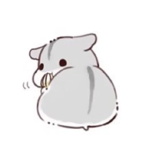 hamsters are cute, hamster art light, hamster art sketch, sketch of cute hamster, sketch of cute hamster