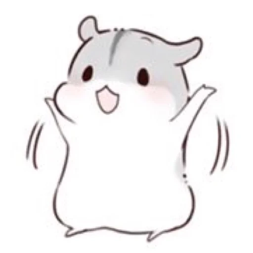 hamster fofo, hamster de esboço, artes de hamster, esboço de arte de hamster, esboço de hamster fofo