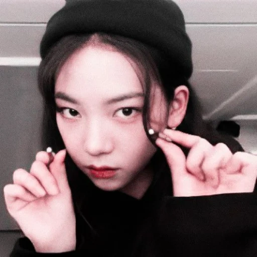 asiático, polvo negro, chuu loona, actor coreano, actriz coreana