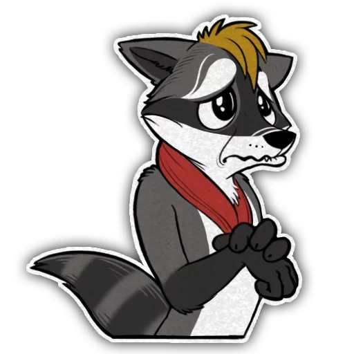 raccoon, fox, fri raccoon, the clear fox, raccoon mascot