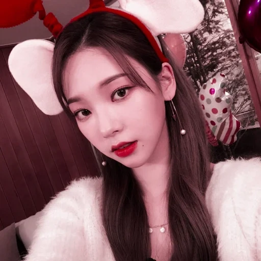 chica, twitter, coreano, selfie iu, chica asiática