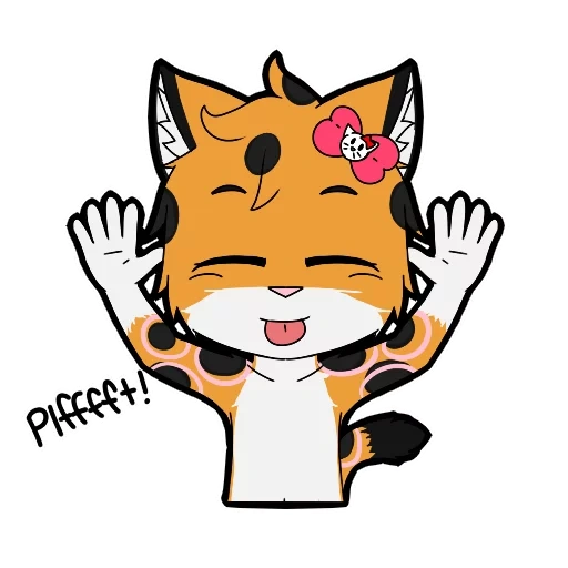 rubah, harimau, anime, orang, besik fox