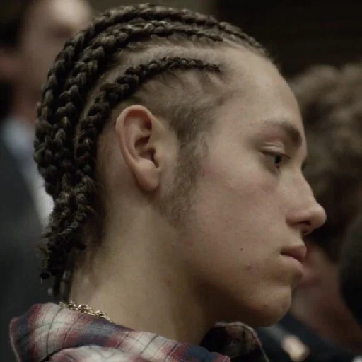 a shameless person, gallagher brady carl, carl gallagher's braids, the shameless carl gallagher, tv series shameless carl gallagher