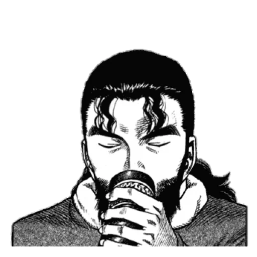 manusia, jantan, jura kozak, vinland saga, berserk gats beard