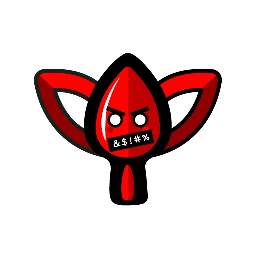 darkness, yi zi yao, expression devil, demon smiling face, karma cryptocurrency
