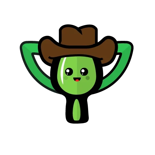 cactus, un juguete, sheriff cactus, amogus verde, mono verde verde