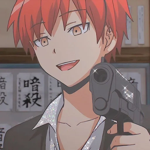 killer, karma akabane, kacabane industrie, anime killer class, kunuji takaoka assassinenklasse