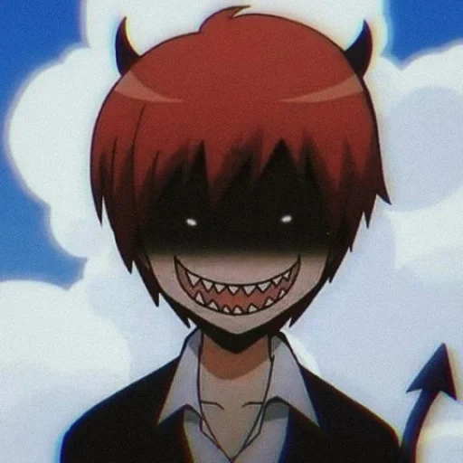 assassino, kakabane, karma akabane, classe de assassino de anime, diabo vermelho karma