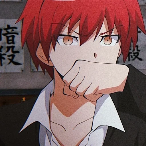 klasse von mörder, karma akaban, karma akabane, kenji akabane, anime klasse von mörder