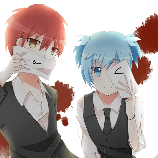 naji shakun, killer, shota nagisa, karma akabane, nagisa assassins class