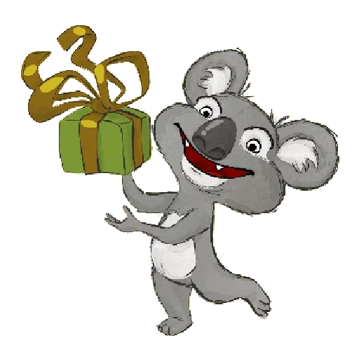 koala, cartoon mouse, coala cartoon, german mouse, the mouse is white cartoon