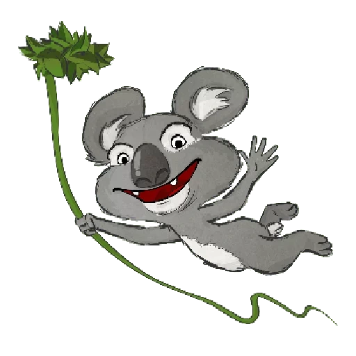 koala, baby der maus, die maus mit den füßen, die maus cartoon, maus weiß cartoon