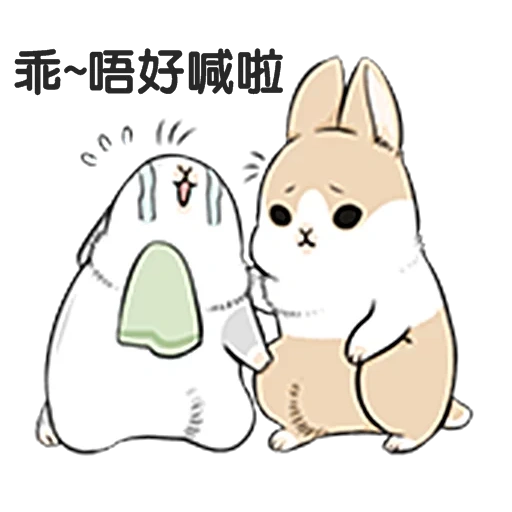 rabbit, hieroglyphs, true rabbit, little mu zi rabbit, rabbit machiko