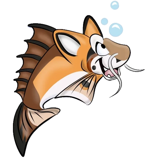 catfish, fox, animation, fuli