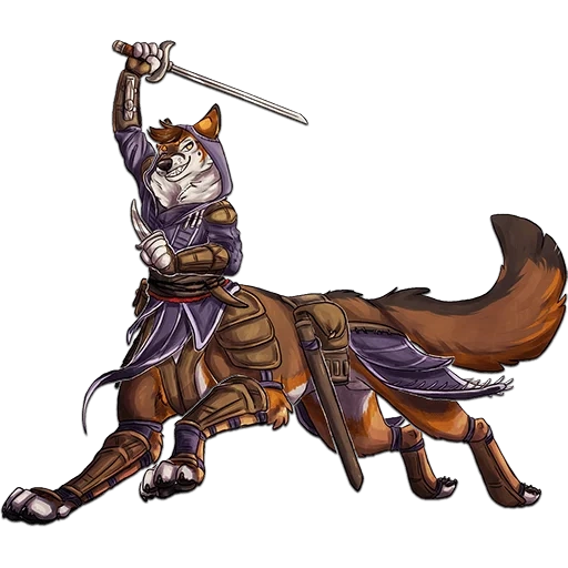 animation, knight wolf, kagit leopard, frie middle ages, fury's medieval fighting