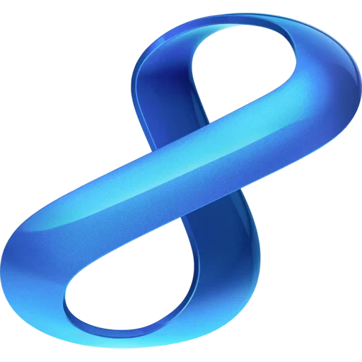 logo, текст, логотип, голубая лента, логотип восьмерка